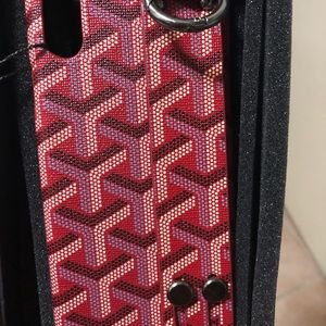 Iphone X Gyard fashion designer case hypebeast red